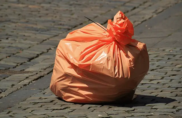 trash bag, waste, residual waste