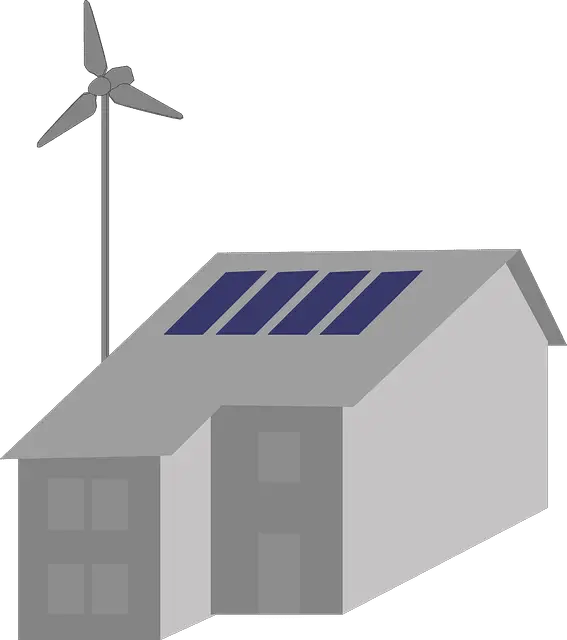 house, off grid, solar panels