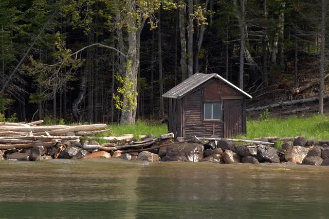 manitou island fish camp cabin, apostle islands, fishing